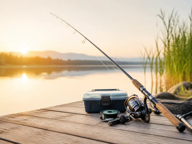 Pesca: canne, mulinelli, esche e attrezzatura