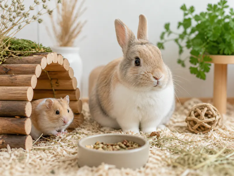 Roditori: alimentazione, lettiere e accessori